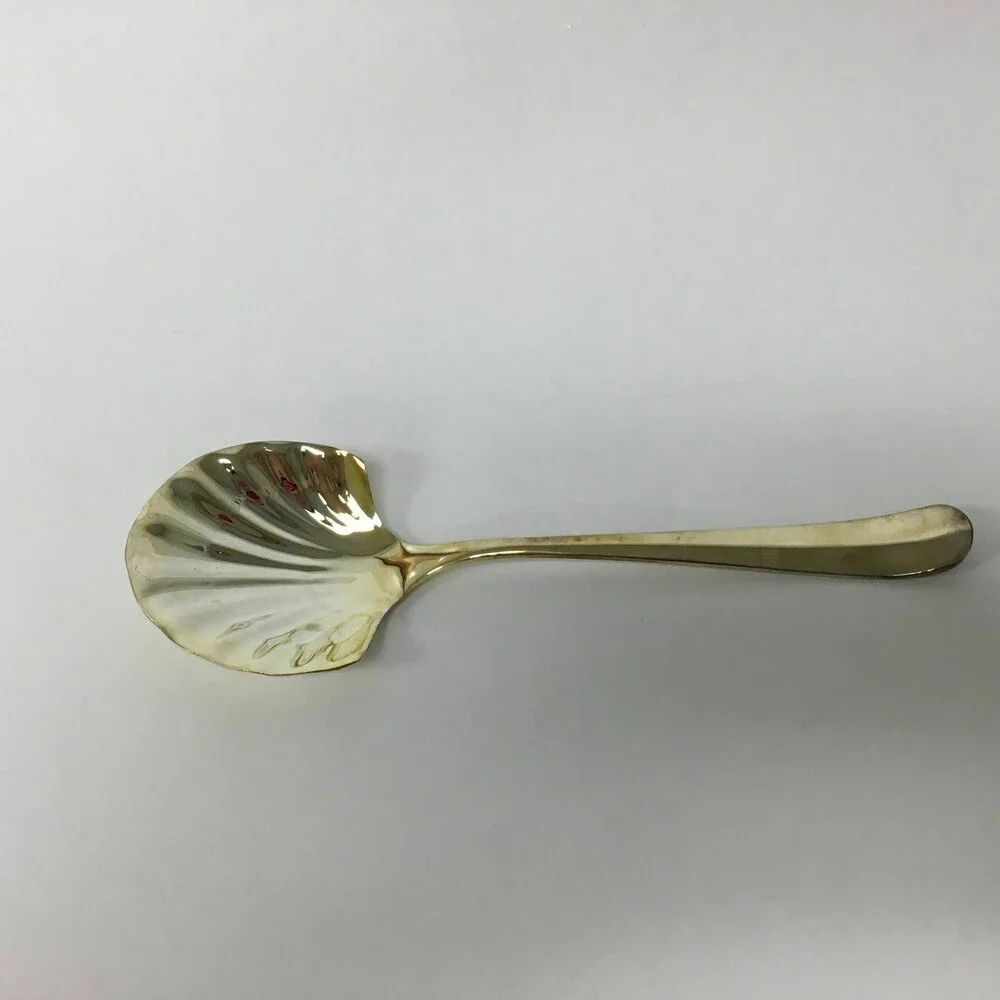Silver-Plate Serving Set Piece - Silver